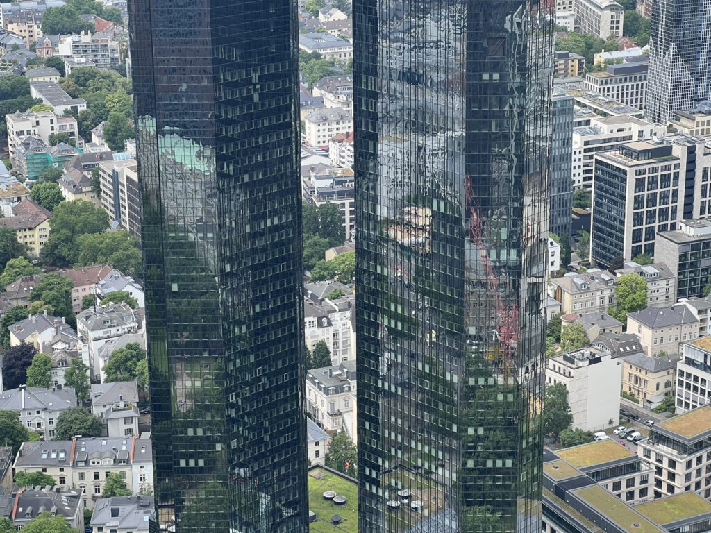 Blick vom MAIN TOWER
