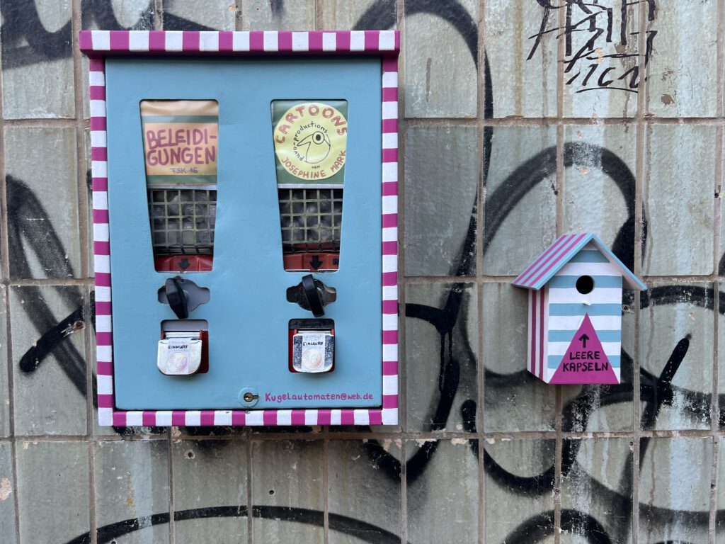 Automat für Beleidigungen