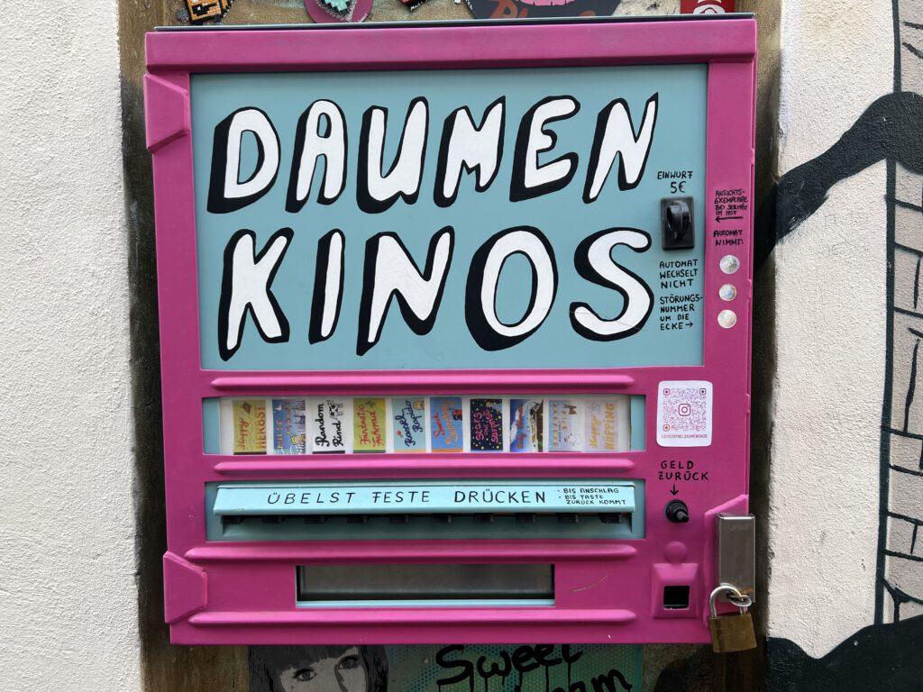 Automat für Daumenkinos
