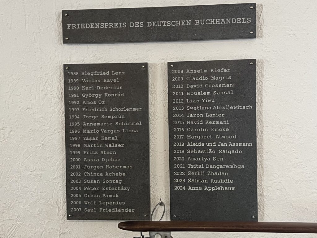 Liste der Friedenspreisträger des Deutschen Buchhandels