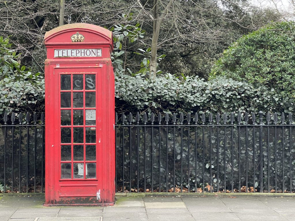 rote Telefonzelle