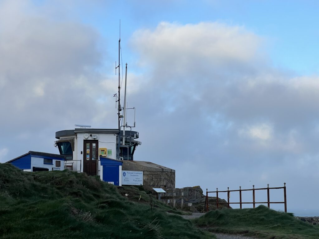 Haus der Küstenwache auf The Island St. Ives