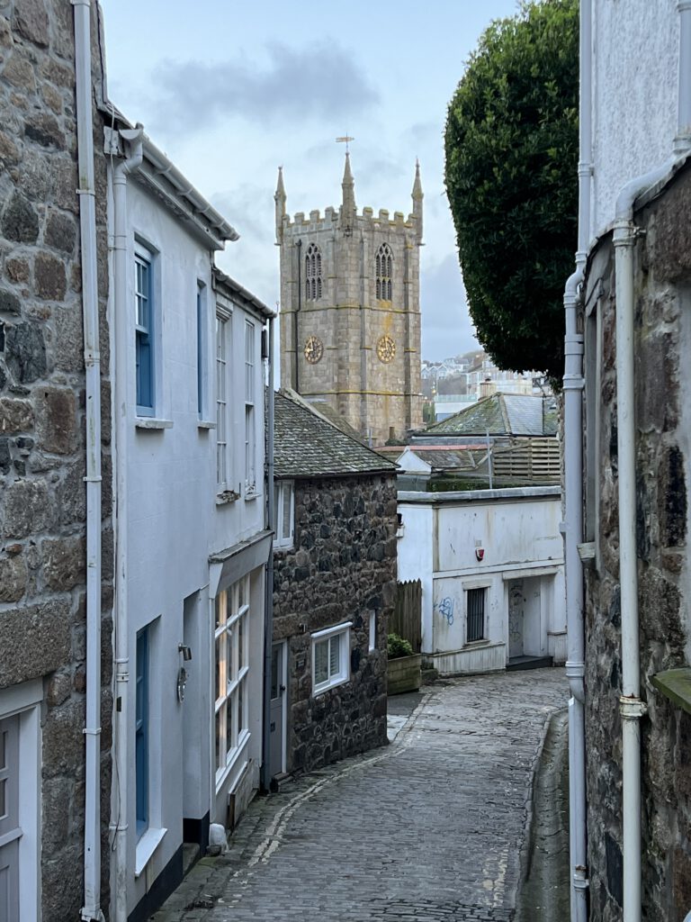 Blick auf St Eia Parish Church
