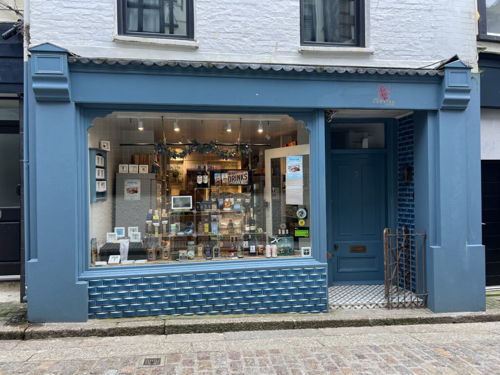 schöne Shopfront in St. Ives