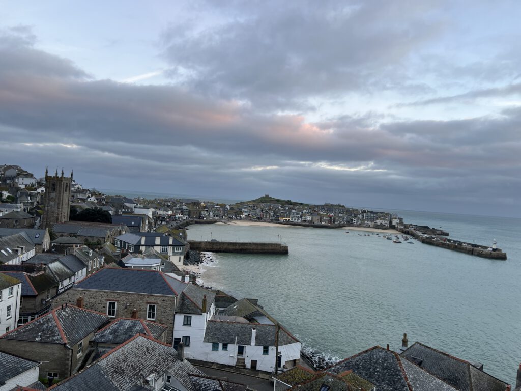 Blick auf den Hafen von St. Ives