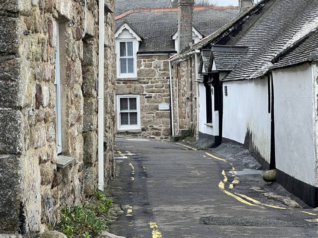 enge Gasse in Mousehole