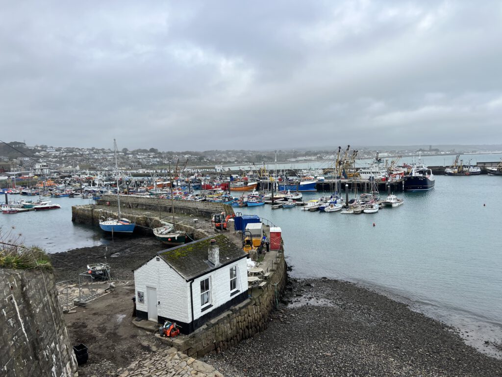 Mole und Hafen in Newlyn