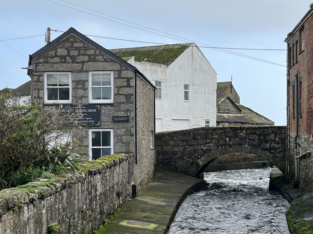 kleine Brücke in Newlyn