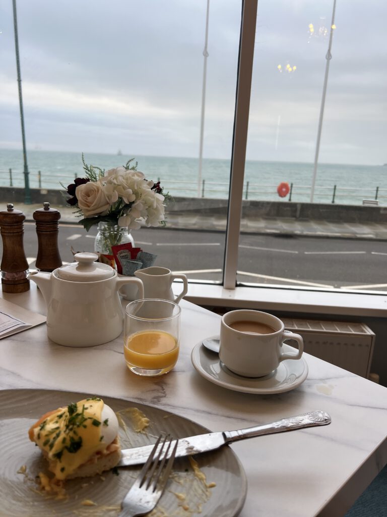 Frühstück mit Aussicht