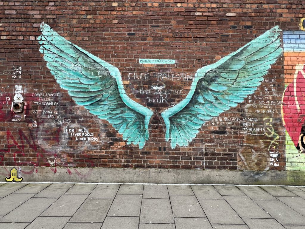 Paul Curtis "Liver Birds Wings"