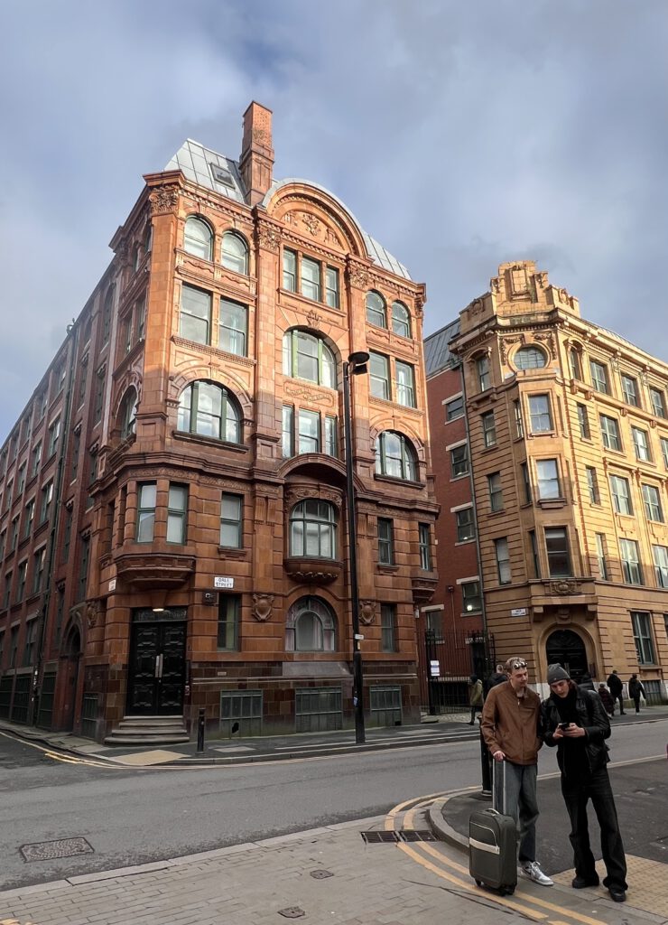 alte Gebäude in Manchester