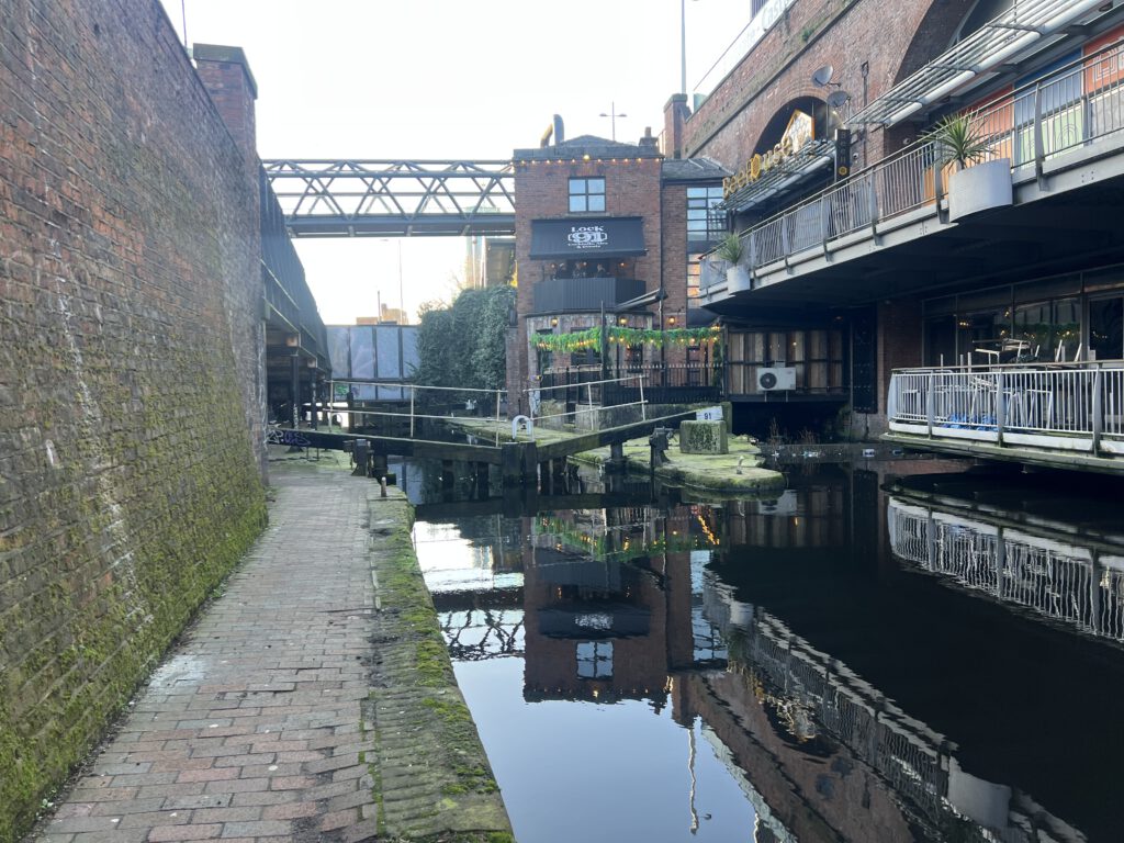 Schleuse am Rochdale Canal
