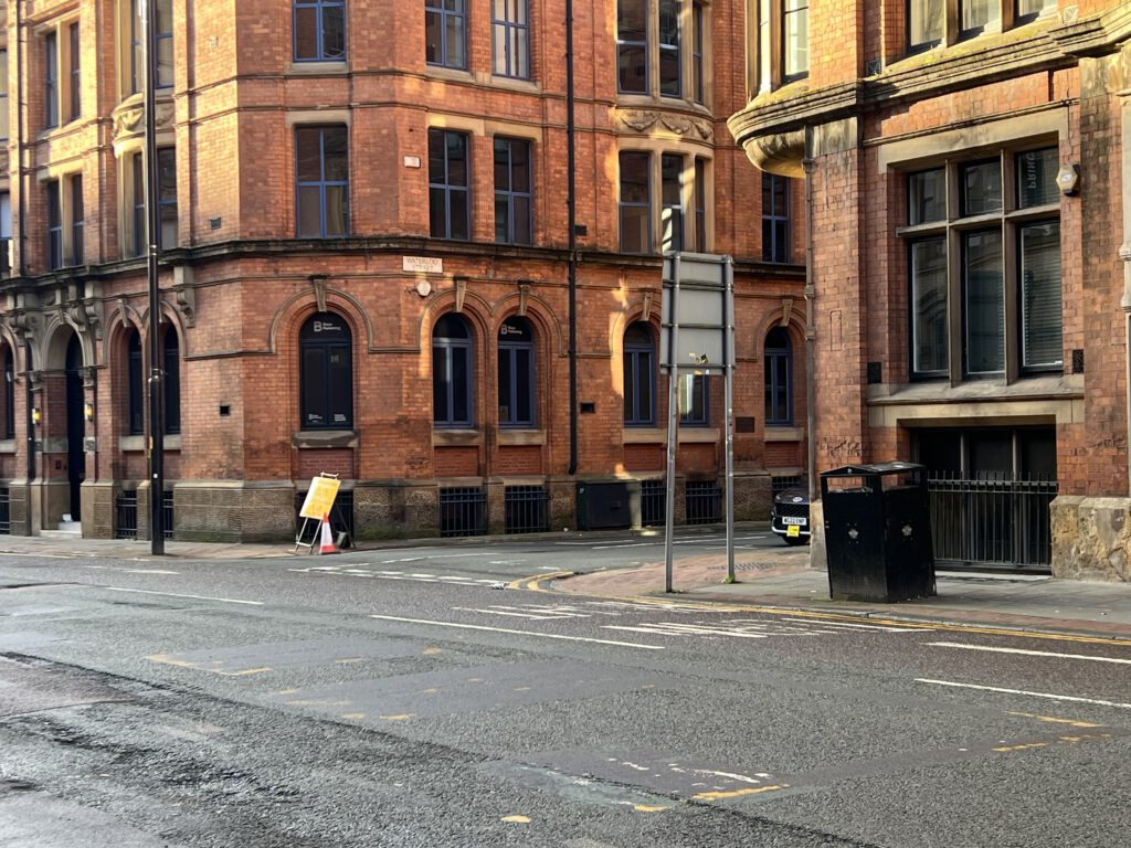 Backsteingebäude in Manchesters Nothern Quarter