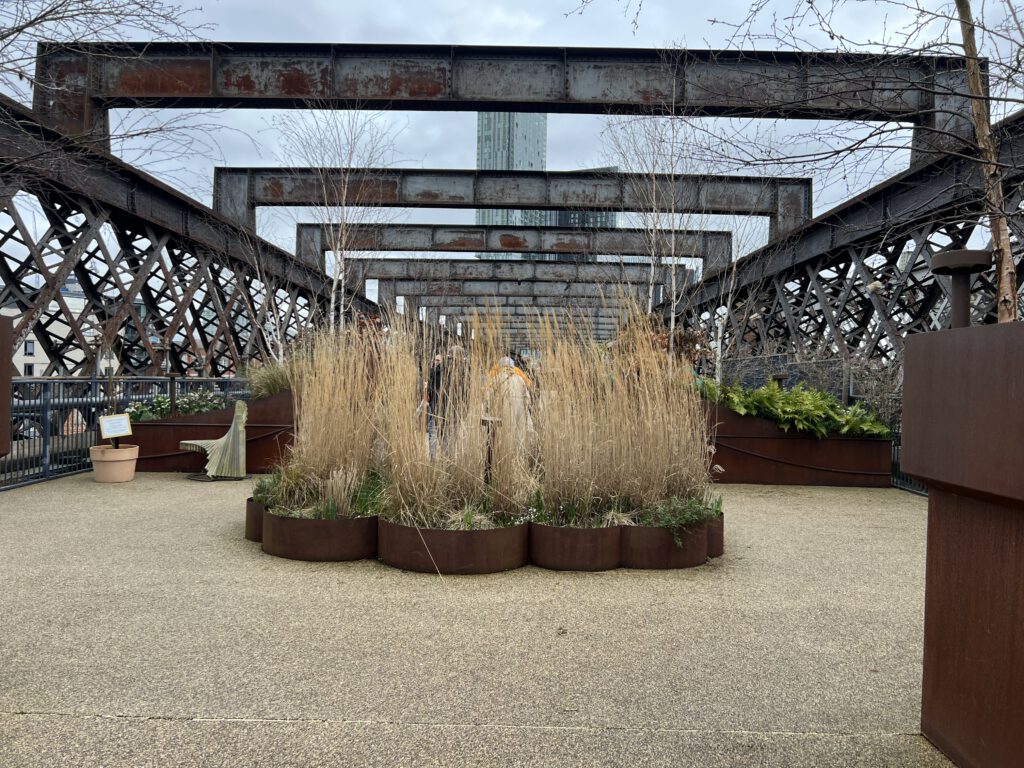 Begrünung auf dem Chesterfield Viadict