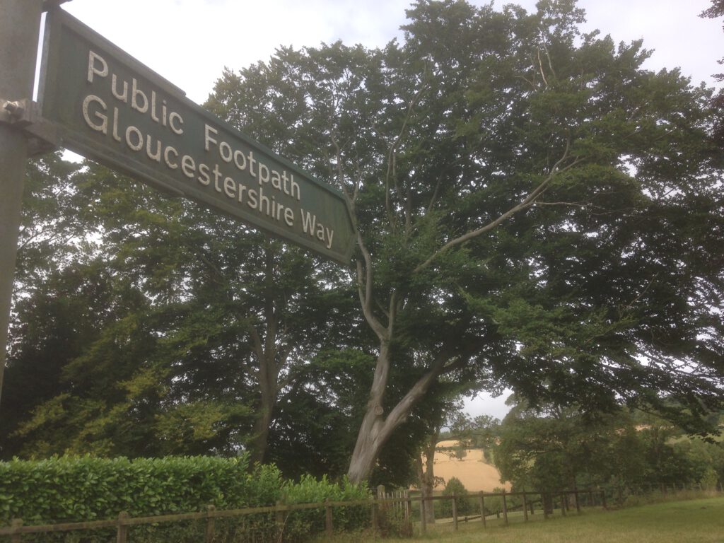 Wegweiser Gloucestershire Way