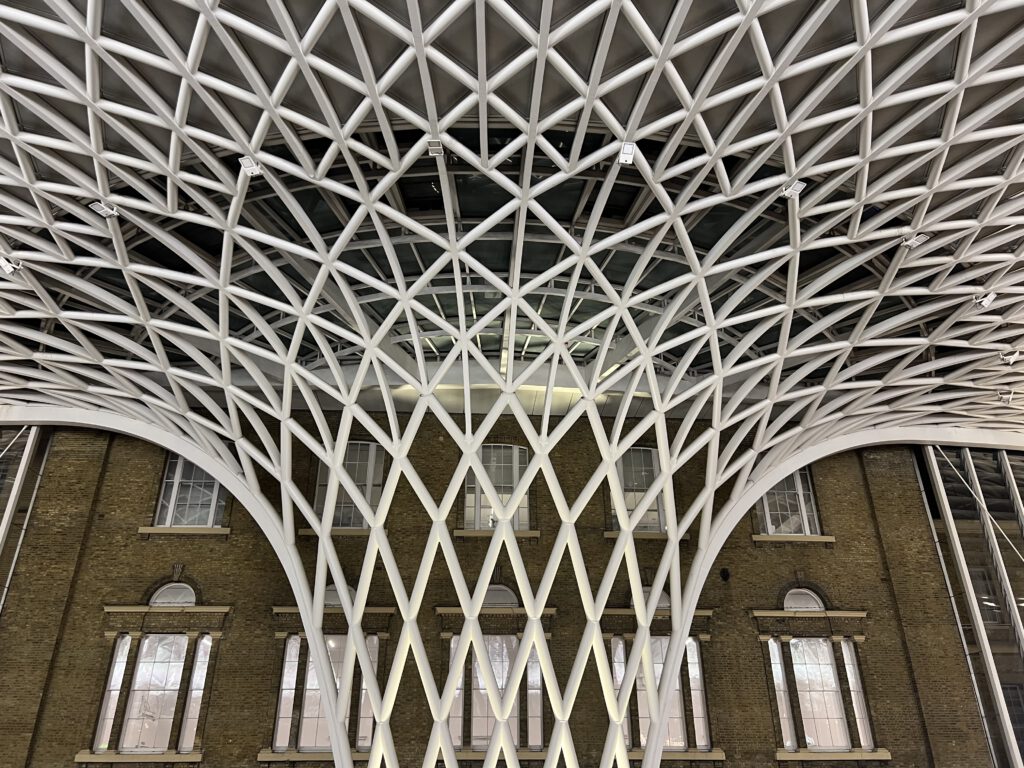 King's Cross Hallenkonstruktion