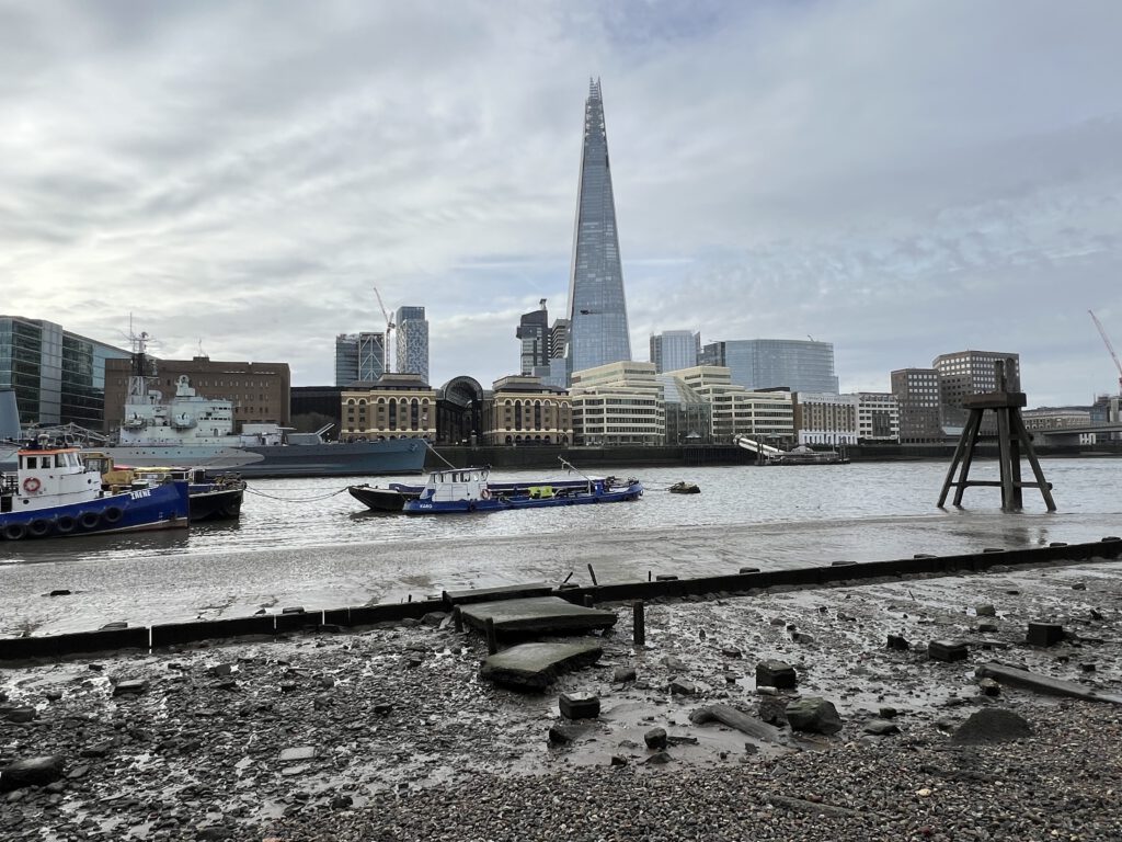 Blick vom Tower auf The Shard