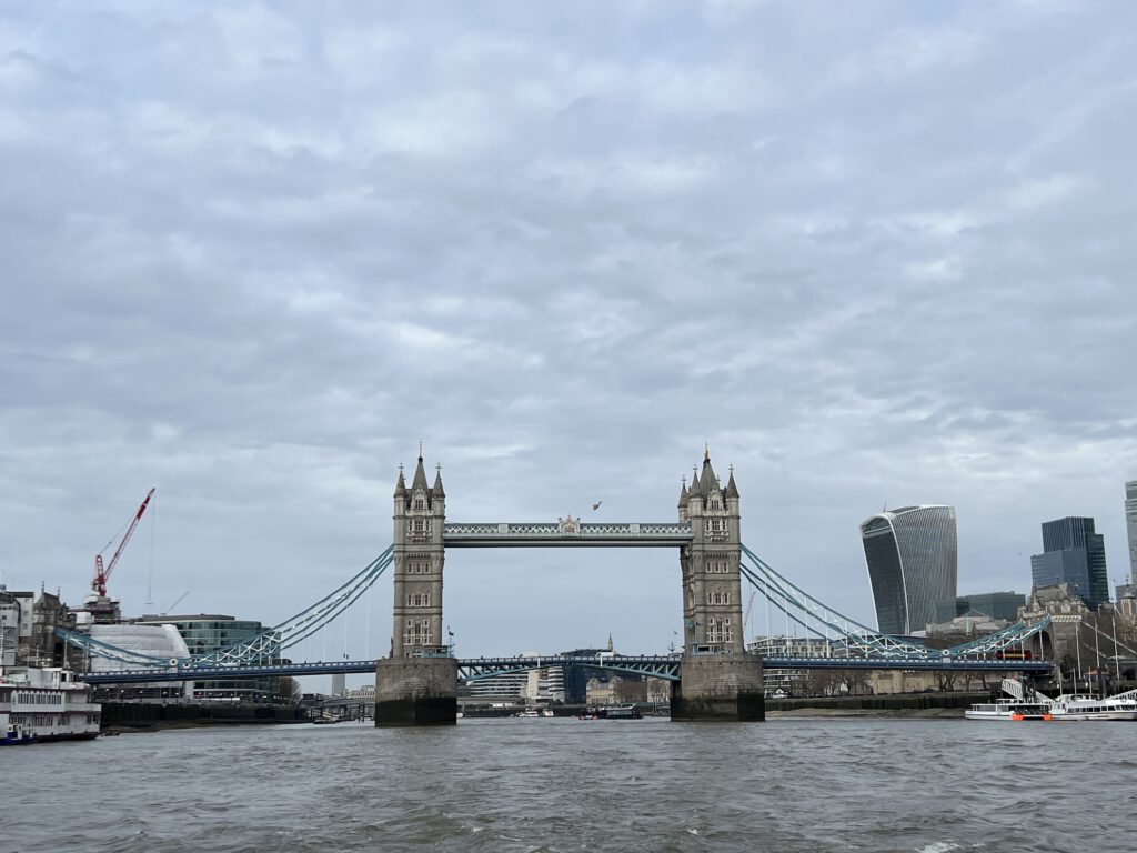 Tower Bridge vom Wasser aus