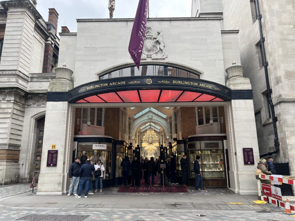 Burlington Arcade Ausgang