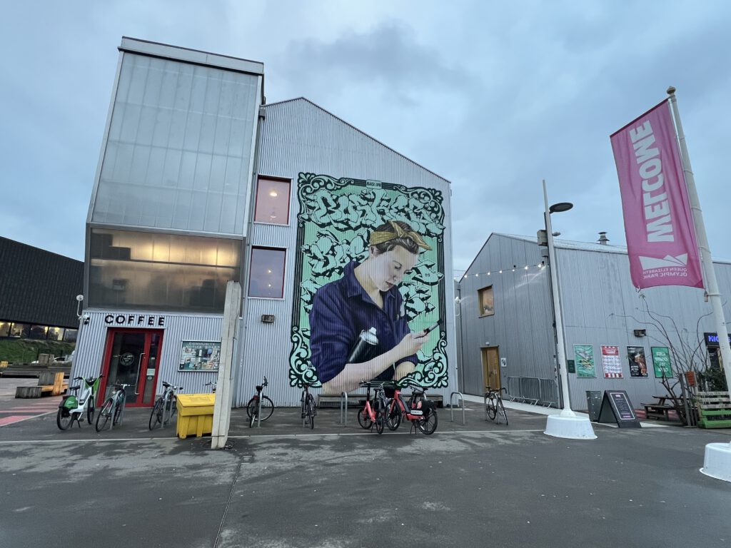 Street Art in Hackney Wick Olympia Park