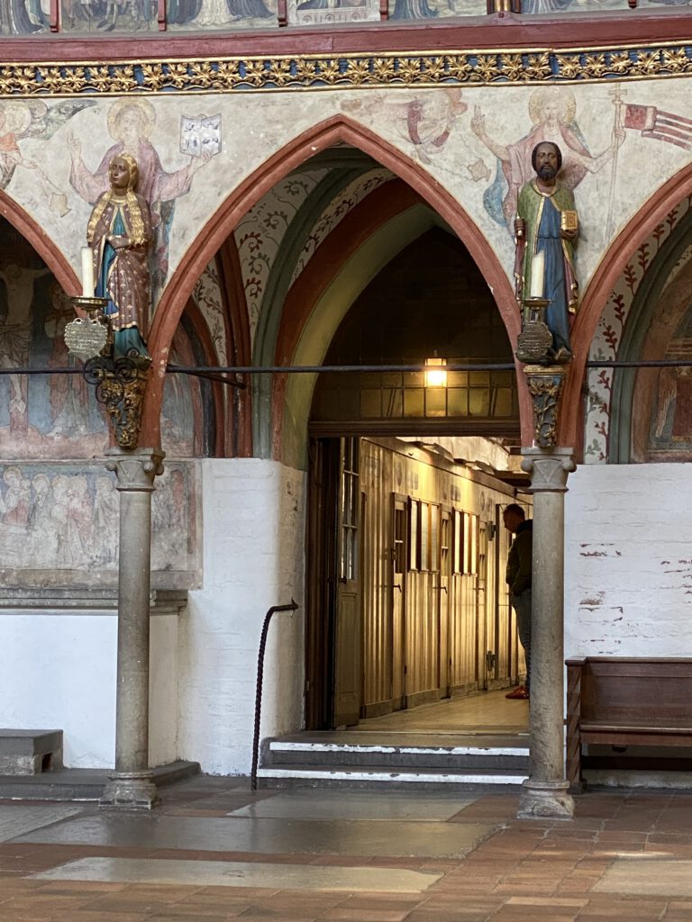 Blick zu den Kabäusterchen