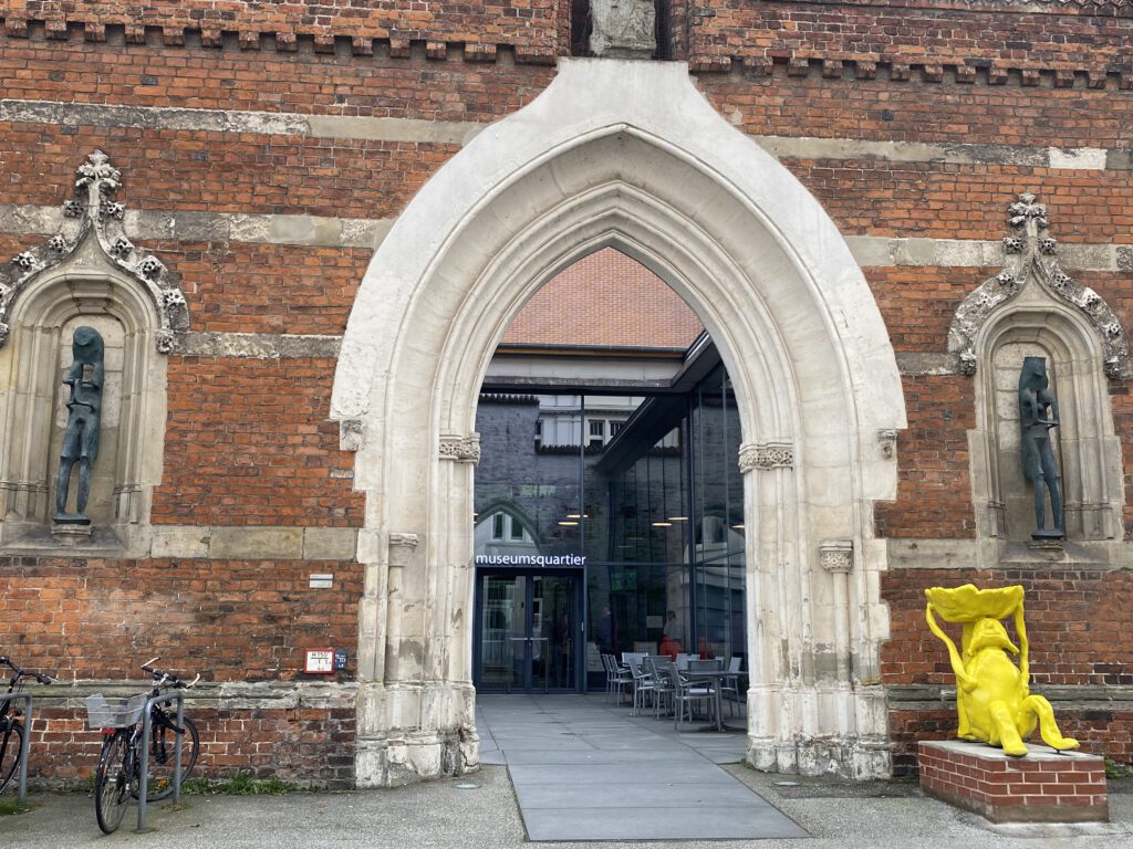 Eingang Museumsquartier