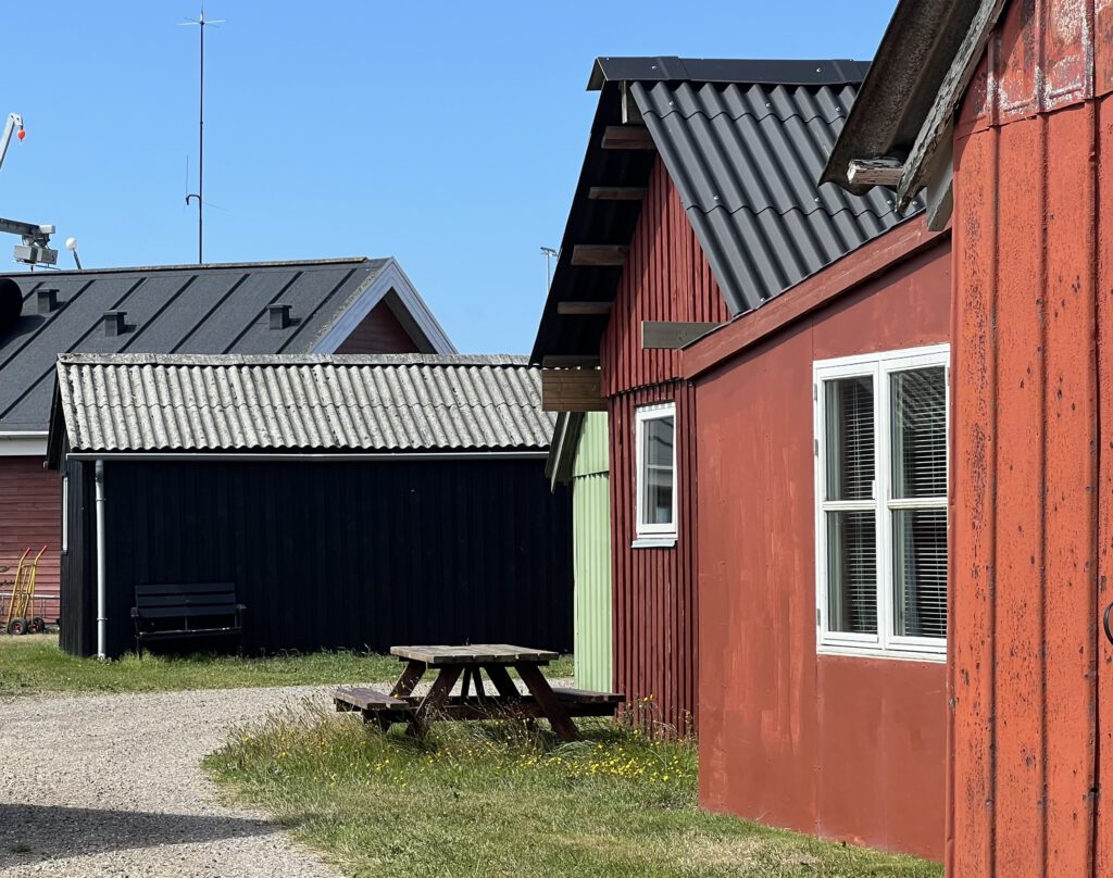 alte Fischerhütten in Ringkøbing