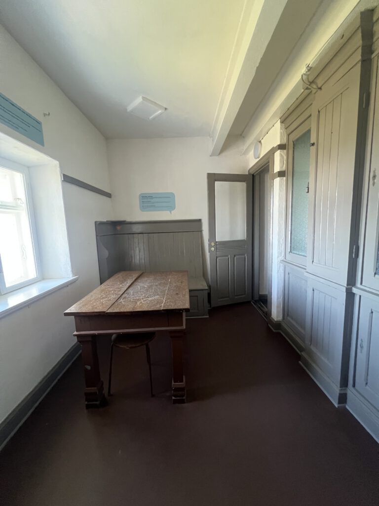 Stube des Leuchtturmwächters