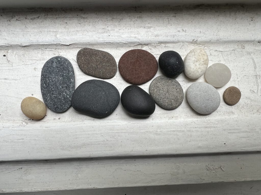 Steinesammlung